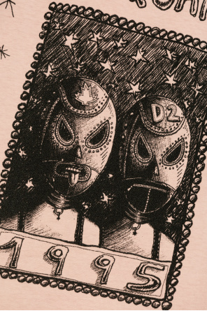 Dsquared2 T-shirt with embroidered pattern