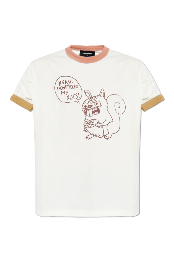 T-shirt with print od Dsquared2