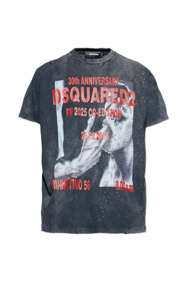 T-shirt with print od Dsquared2