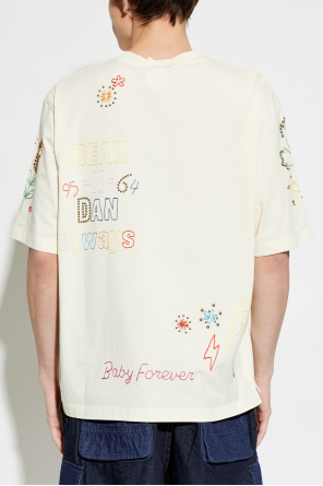 Dsquared2 T-shirt z aplikacjami