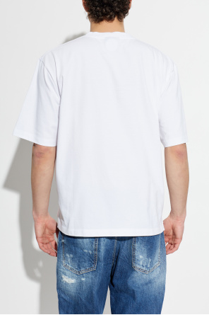 Dsquared2 T-shirt com estampado colorido