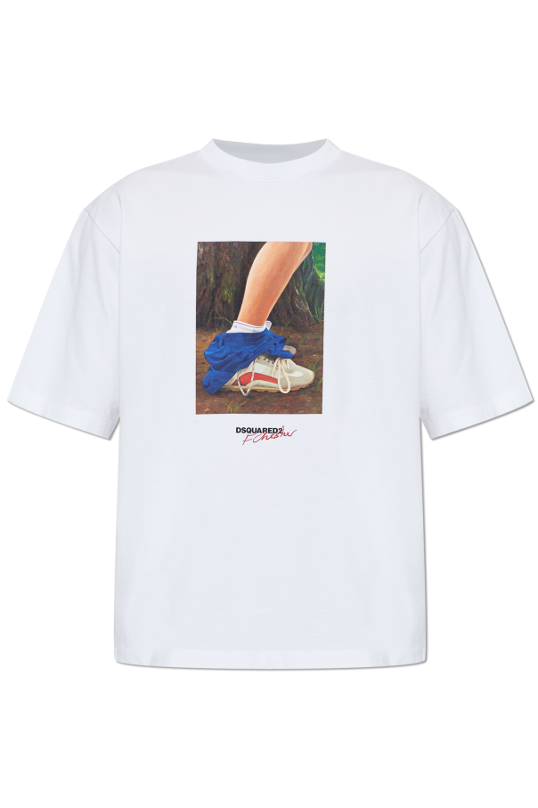 T-shirt with print od Dsquared2