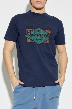 Dsquared2 T-shirt z nadrukiem