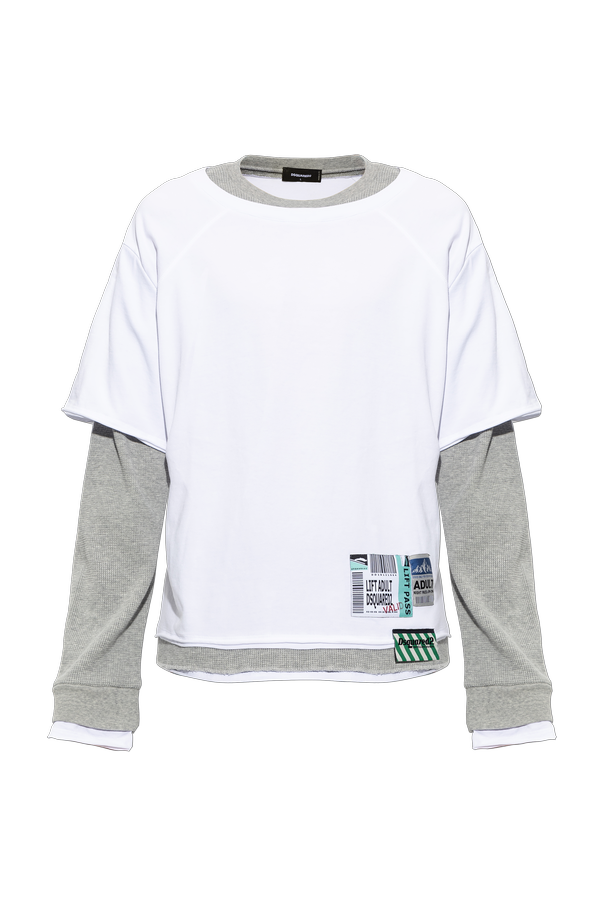 Cotton long sleeve t-shirt od Dsquared2
