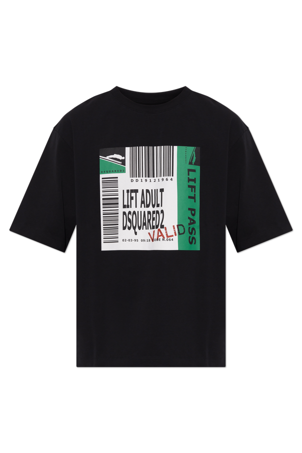 T-shirt with print od Dsquared2