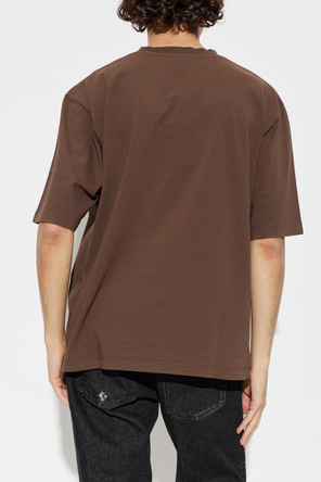 Dsquared2 Bawełniany t-shirt z nadrukiem