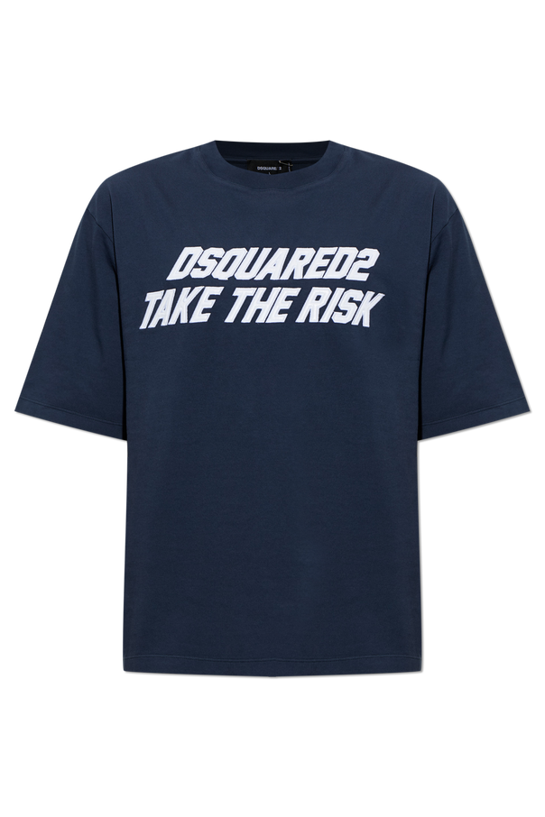 Cotton logo t-shirt od Dsquared2