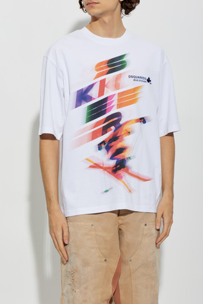 Dsquared2 Printed cotton t-shirt
