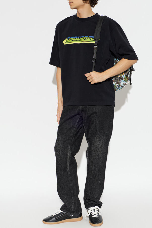 Dsquared2 Cotton T-shirt with printed logo
