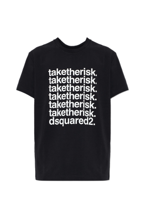 Cotton T-shirt with print