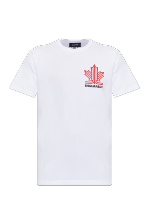 Bawełniany t-shirt z nadrukowanym logo