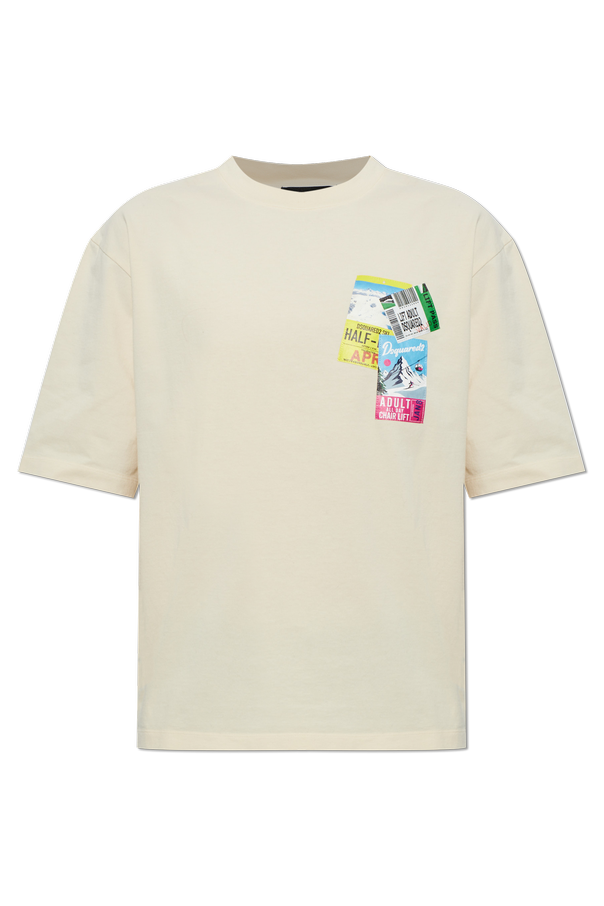 Dsquared2 Cotton t-shirt with patches