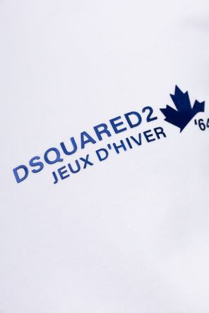 Dsquared2 Camiseta de algodón con logo