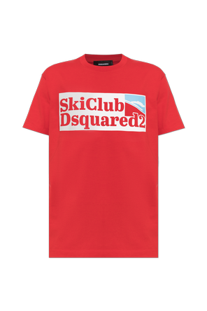 Bawełniany t-shirt z nadrukiem