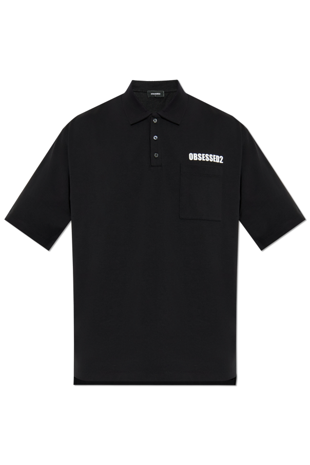 Polo with logo od Dsquared2