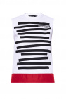 Dsquared2 WHITE Sleeveless top with logo