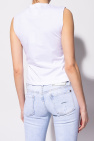 Dsquared2 WHITE Sleeveless top with logo
