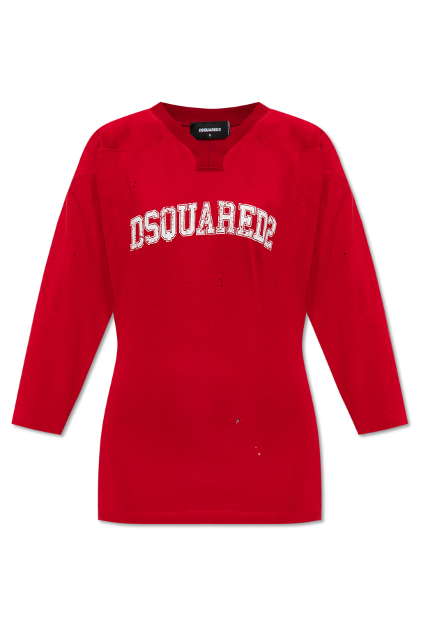 T-shirt with logo, zdjęcie 1 T-shirt with logo od Dsquared2
