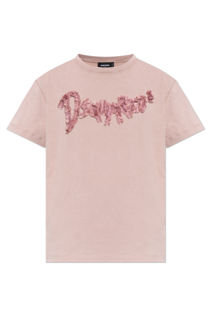 T-shirt with appliqué od Dsquared2