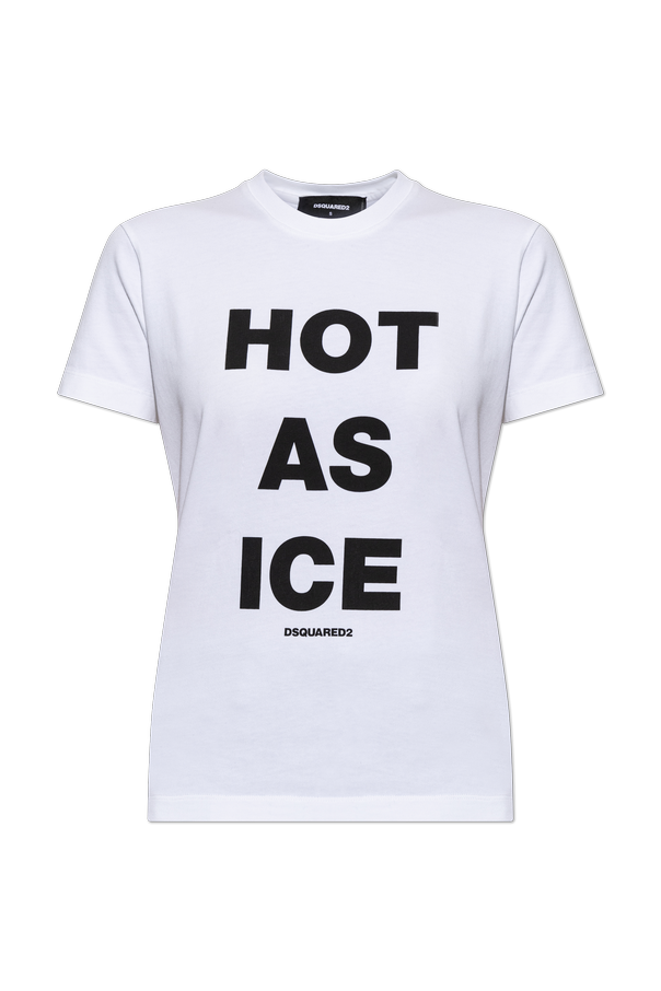 Cotton T-shirt with Print od Dsquared2