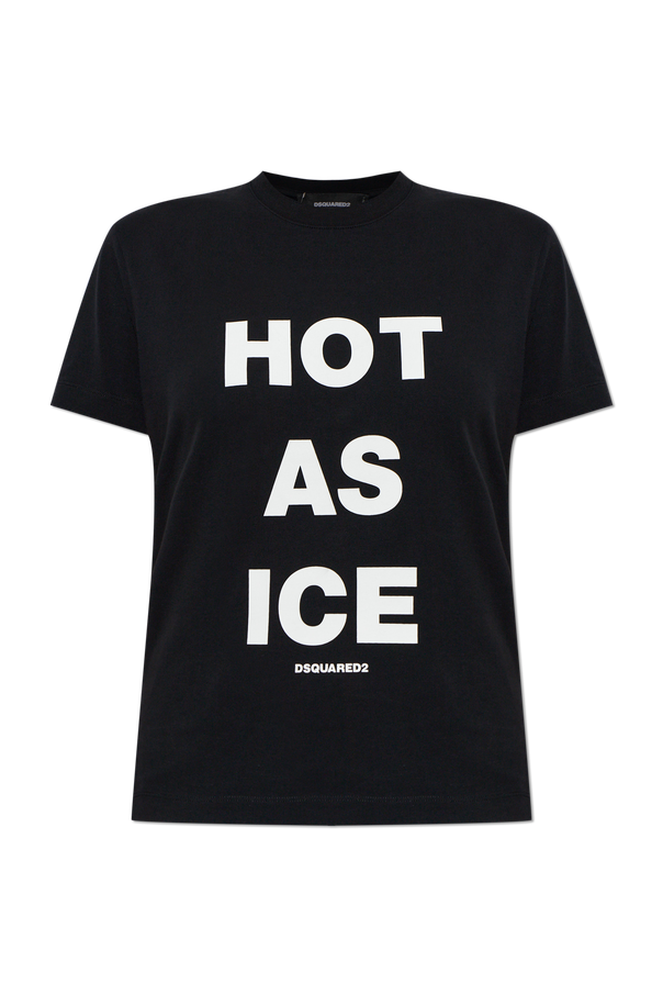 Cotton T-shirt with print od Dsquared2