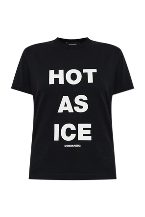 Baumwoll-T-Shirt mit Aufdruck
