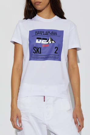 Dsquared2 Baumwoll-T-Shirt mit Print