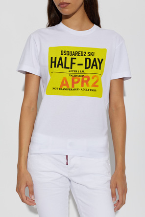 Dsquared2 Cotton T-shirt with print