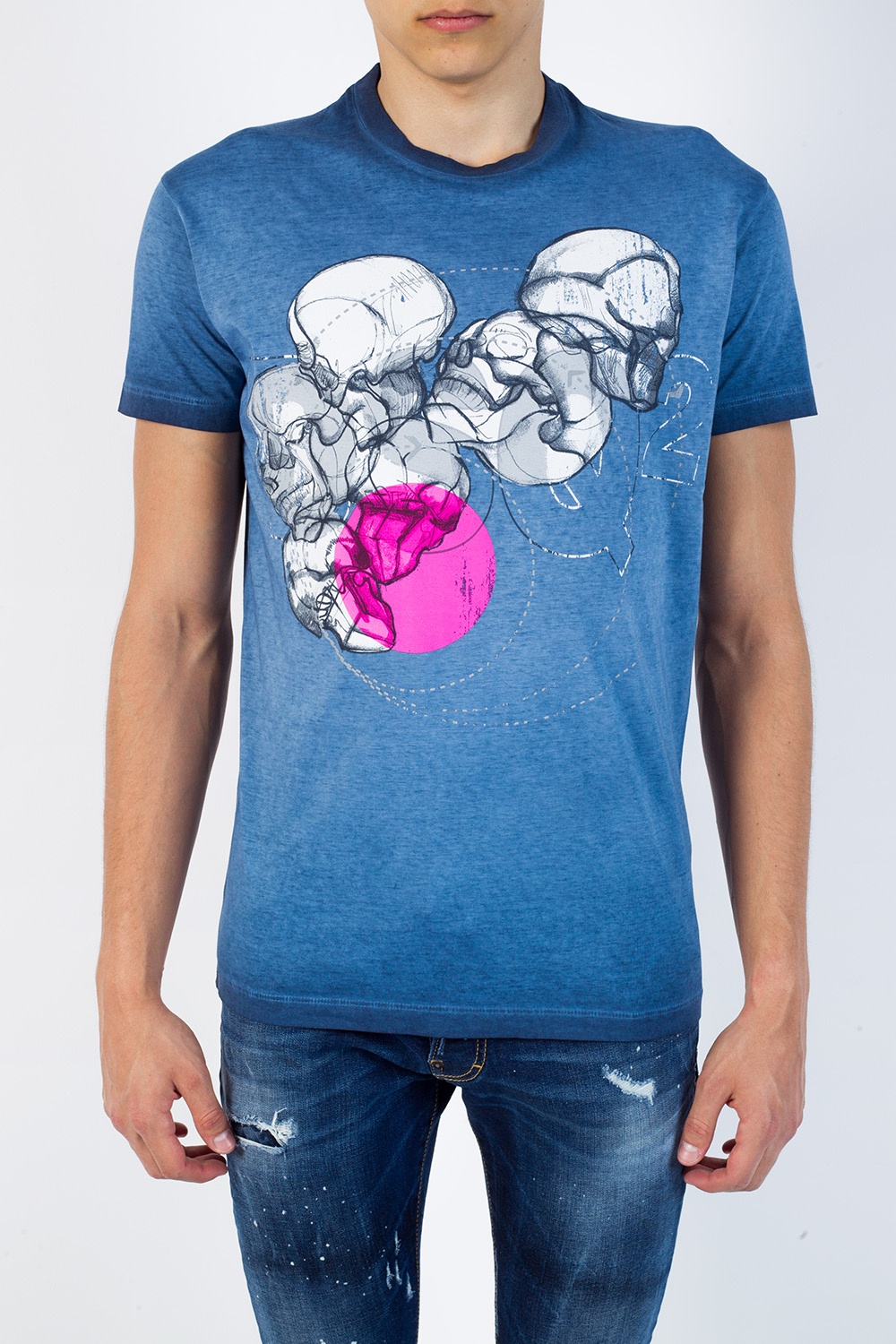 Printed T-shirt Dsquared2 - Vitkac 