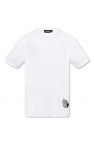 converse star embroidered t fila shirt white