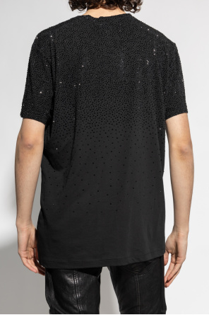 Dsquared2 T-shirt with glossy crystals