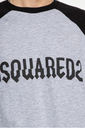 Dsquared2 T-shirt z długim rękawem