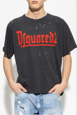 Dsquared2 Andorine abstract-print long-sleeved T-Shirt