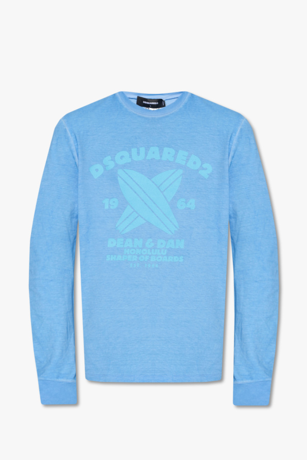 Dsquared2 C2h4 layered Sweatshirt print sweatshirt