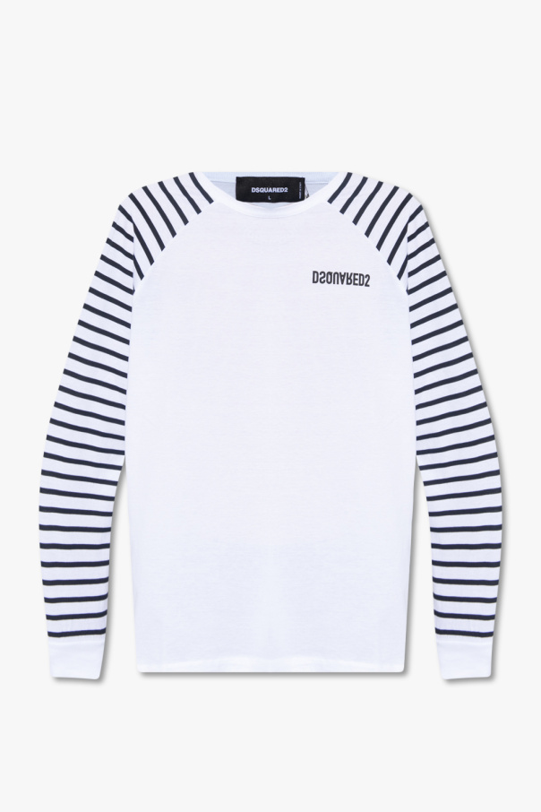 Dsquared2 Mock neck knit sweater