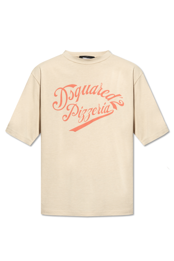 Dsquared2 T-shirt with logopanel
