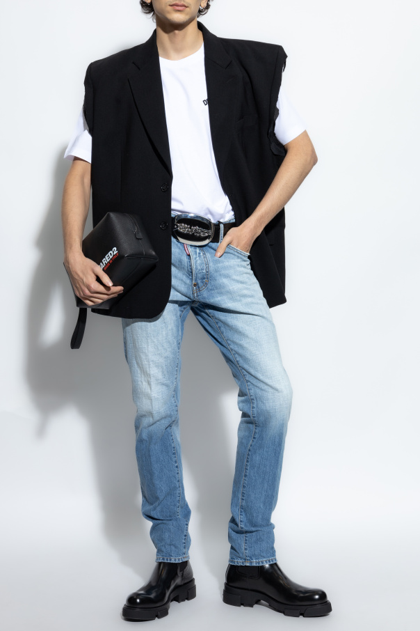 Dsquared2 T-Shirt mit erhabenem Logo