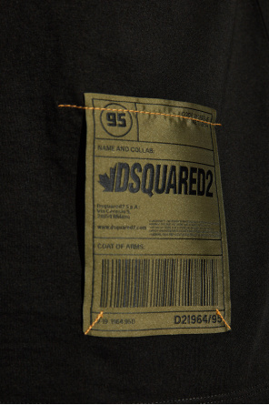 Dsquared2 T-shirt with logo patch