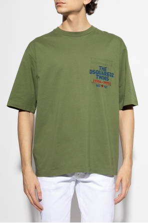 Dsquared2 T-shirt with pocket