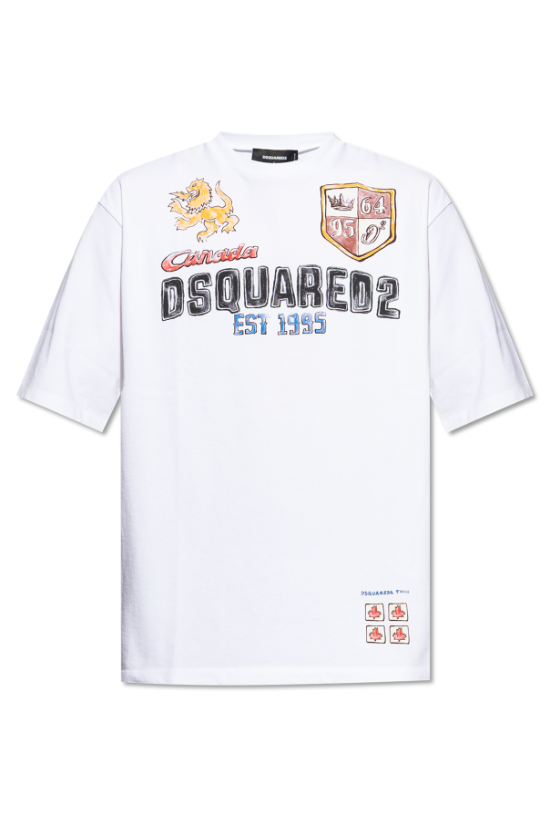 T-shirt with logo od Dsquared2