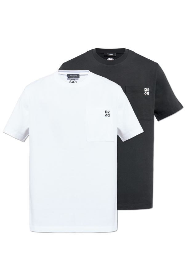 Two-pack of logo T-shirts od Dsquared2