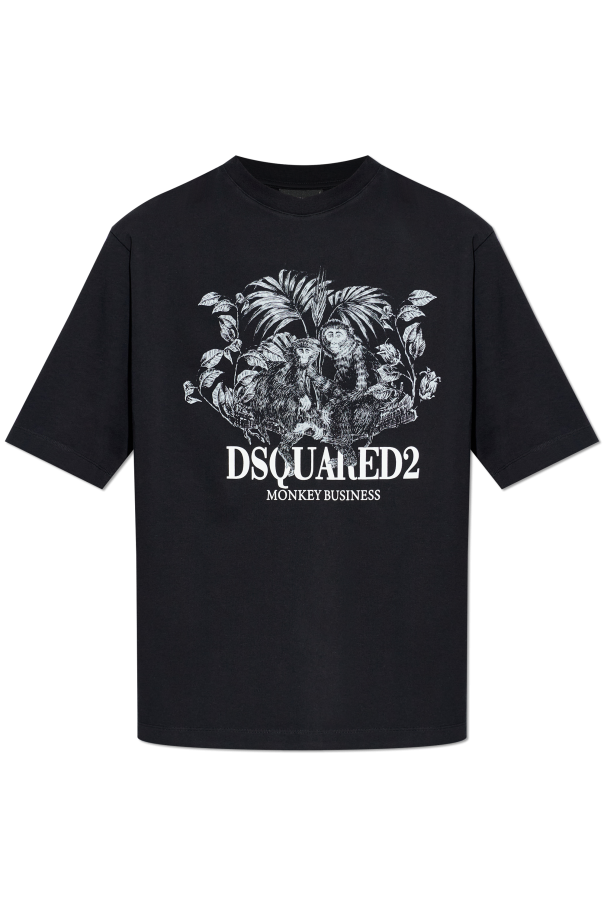 T-shirt with print od Dsquared2