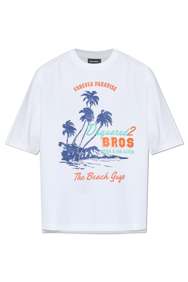 T-shirt with print od Dsquared2