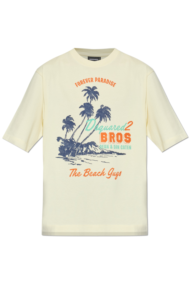 T-shirt with print od Dsquared2