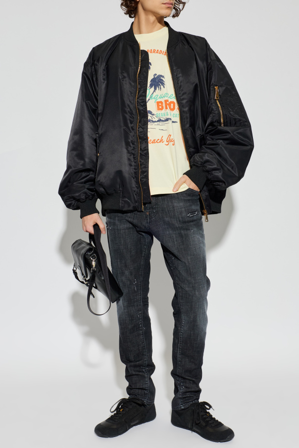 Dsquared2 T-shirt z nadrukiem