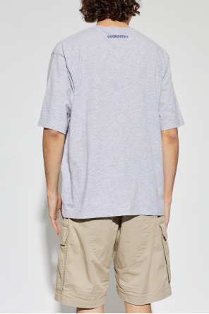 Dsquared2 Camiseta con efecto `vintage`