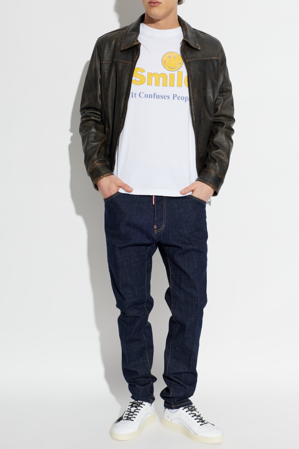 Dsquared2 T-shirt com estampado