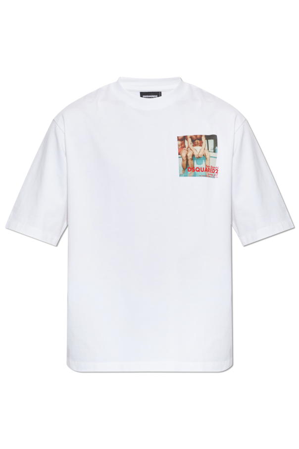 T-shirt with print od Dsquared2