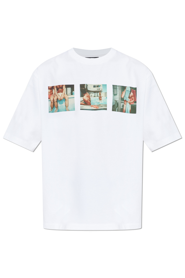 Dsquared2 T-shirt z nadrukiem