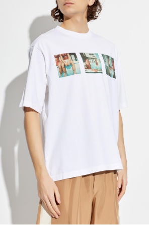 Dsquared2 T-shirt z nadrukiem